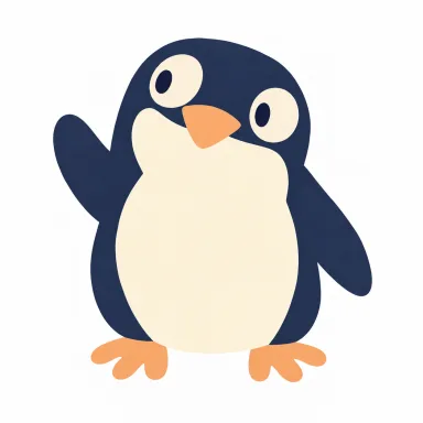 meramu's penguin mascot